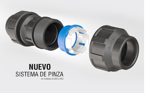 Lanzamos al mercado la tercera generación de fitting, con un nuevo sistema de sujeción que ofrece un montaje más rápido y sencillo que su antecesor.