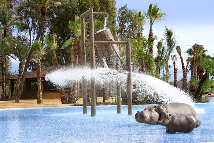 CIRCUITO HIDRÁULICO. Camping El Marjal. Crevillente, Alicante