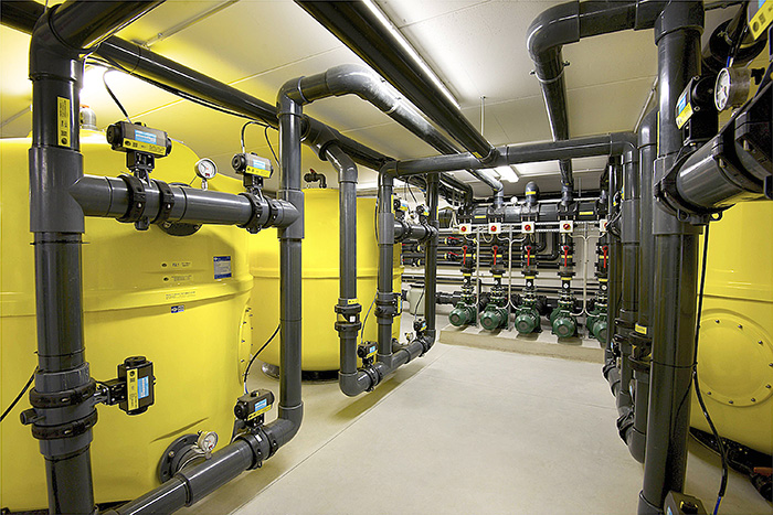 FILTRATION SYSTEM. Camping Lido. Lazise, Italy