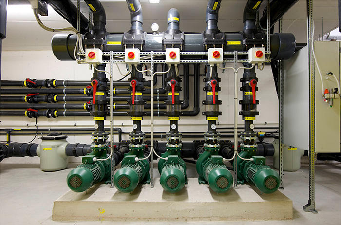 SISTEMA DE FILTRACIÓN. Camping Lido. Lazise, Italia