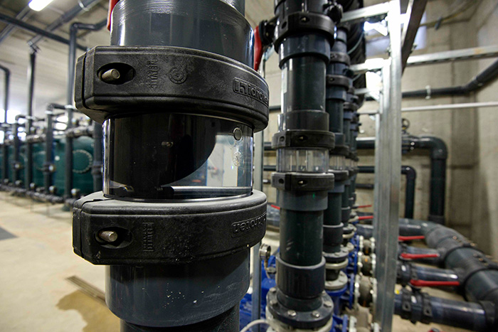 SISTEMA DE FILTRACIÓN. Terme di Guinone, Italia